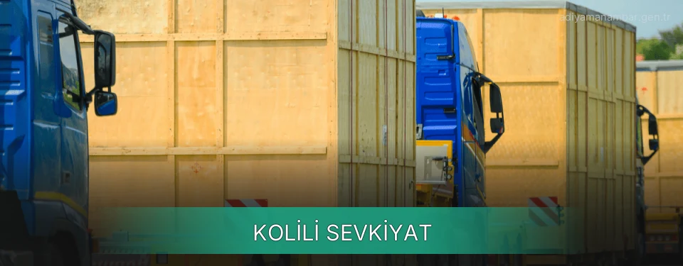 Adıyaman Kolili Sevkiyat Ambar Firmaları